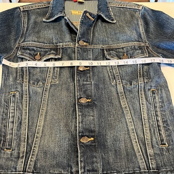 Marc Nelson Denim Trucker Jacket Size XS - Picture 4 of 16